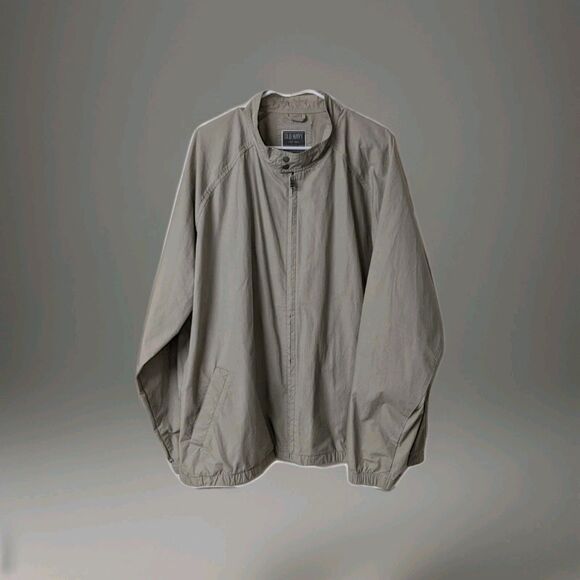 Old Navy Vintage Windbreaker Water Resistant Full Zip Men’s Jacket Size XXL - Picture 1 of 8